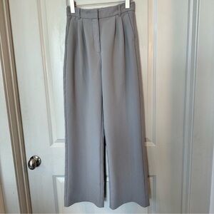 Abercrombie & Fitch Gray Wide Leg Flare Pants